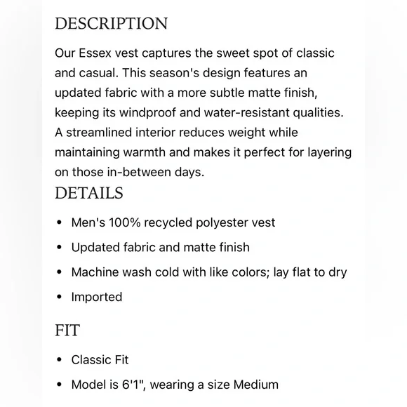 PETER MILLAR - ESSEX VEST - Picture 6 of 12